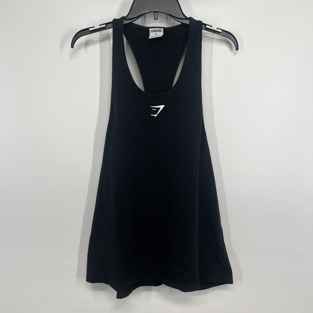 Gymshark Critical 2.0 Stringer Tank Top Shirt Mens XL Black Gym Lifting Training